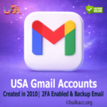 USA Gmail Accounts | Created in (2010) β SMS Verified & 2FA Enabled