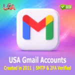 USA Gmail Accounts | Created in 2011 | SMS & 2FA Verified | SMTP (App Password) Enabled