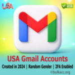 USA Gmail Accounts | Created in 2024 | Random Gender | 2FA Enabled