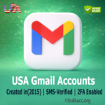 USA Gmail Accounts | Created in(2015) | SMS-Verified | 2FA Enabled