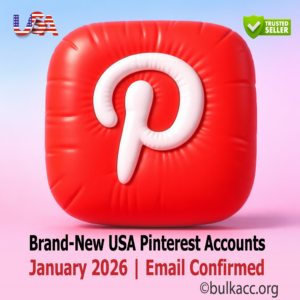 🇺🇸✨ Brand-New USA Pinterest Accounts | January 2026 | Email Confirmed ✨🇺🇸