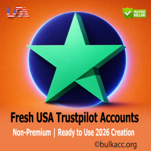 Brand-New USA Trustpilot Accounts | 2026 Creation 🇺🇸 | Non-Premium | Ready to Us