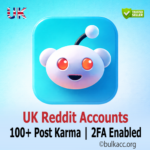 UK Reddit Accounts | Email Verified | 100+ Post Karma | 2FA Enabled