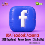 USA Facebook Accounts | PVA Verified | 2023 Registered | Female Gender | 2FA Enabled