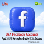 USA Facebook Accounts | Aged 2025 | Marketplace Enabled | 2FA Included