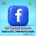 USA Facebook Accounts | Created Jun 2025 | 1 Month Warm-Up Complete | SMS Verified & Email Included