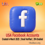 USA Facebook Accounts | Created in March 2025 | Email Verified | 2FA Enabled