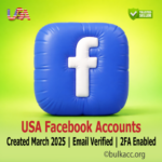 USA Facebook Accounts | Created March 2025 | Email Verified | 2FA Enabled
