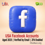 USA Facebook Accounts | Aged 2025 | Verified by Email | 2FA Enabled | Female Profiles