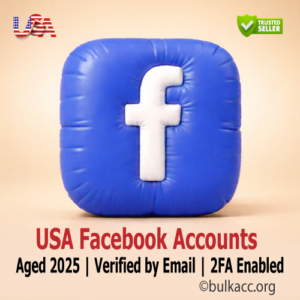 USA Facebook Accounts | Aged 2025 | Verified by Email | 2FA Enabled | Female Profiles