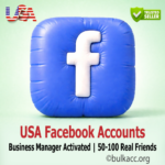 USA Facebook Accounts | Business Manager Activated | 50-100 Real Friends | Email Verified