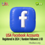 USA Facebook Accounts | Registered in 2024 | Random Followers 1-50 | 2FA Included | Random Followers