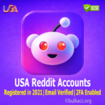 USA Reddit Accounts | Registered in 2021 | Email Verified | 2FA Enabled