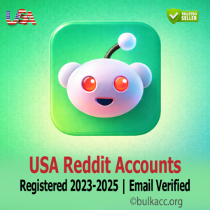 USA Reddit Accounts | Registered 2023-2025 | Email Verified | 2FA Enabled