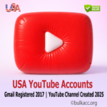 USA YouTube Accounts – Gmail Registered 2017 | YouTube Channel Created 2025 | SMS Verified & 2FA Enabled