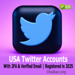 USA Twitter Accounts | with 2FA & Verified Email | Registered in 2025