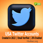 Twitter Accounts | Created in 2022 | Email Verified | 2FA Enabled