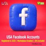 USA Facebook Accounts | Registered in 2025 | Marketplace Enabled | 2FA Included