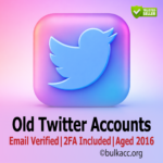 Old Twitter Accounts | Email Verified | 2FA Included | Aged 2016 