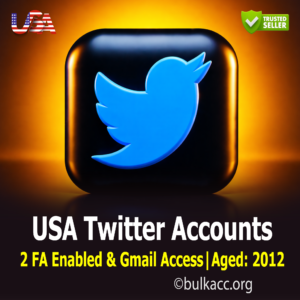 USA Twitter Accounts | 2FA Enabled & Gmail Access | Aged: 2012