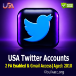 USA Twitter Accounts | 2FA Enabled & Gmail Access | Aged: 2010