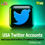 USA Twitter Accounts | Gmail Access Included | Email Verified & 2FA Enabled | Aged : 2023 Registered