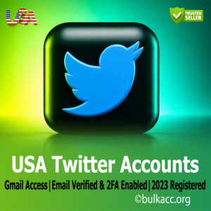 Twitter Accounts | Gmail Access Included | Email Verified & 2FA Enabled | Aged : 2023 Registered