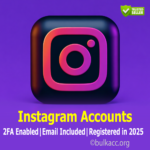 Instagram Accounts | 2FA Enabled | Empty Profiles | Email Included | Multi-Country IP | Registered in 2025