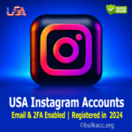 USA Instagram Accounts | Email & 2FA Enabled | Registered in 2024