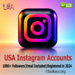 USA Instagram Accounts | 1000+ Followers | Email Included | Registered in 2024