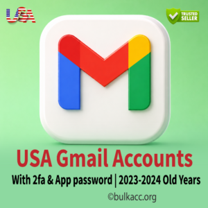 USA Gmail Accounts| With 2fa & Recovery Mail | App password | 2023-2024 Old Years