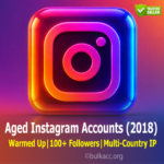 Instagram Accounts | 2018 Aged | Warmed Up | 100+ Followers | Email Included | Avatar + Posts | Multi-Country IP 
