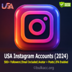 USA Instagram Accounts | 500+ Followers | Email Included | Avatar + Posts | 2FA Enabled | Registered in 2024